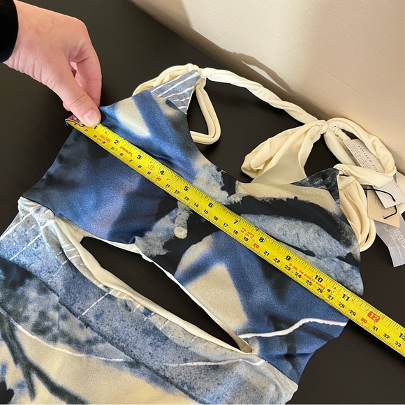 NWT Entreaguas Artisan Macrame Back Swimsuit - Picture 15 of 16